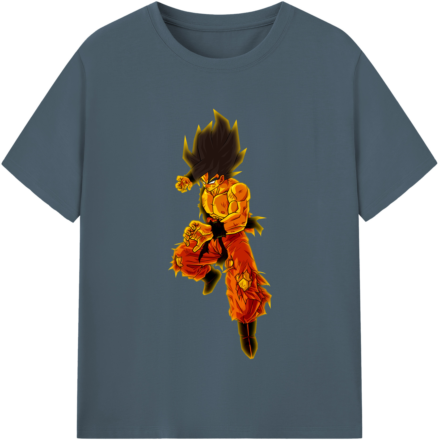 （画像用） ドラゴンボール 孫 悟飯（そんごはん）DRAGON BALL Son Gohan 綿100％半袖Tシャツ（フロントプリント）